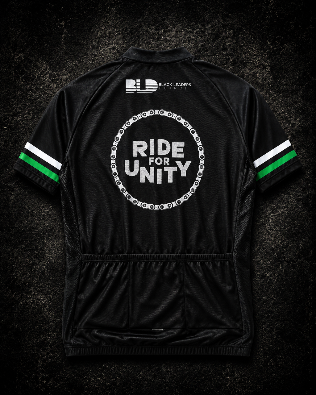 Ride For Unity "Motor City Skyline" Cycling Jersey